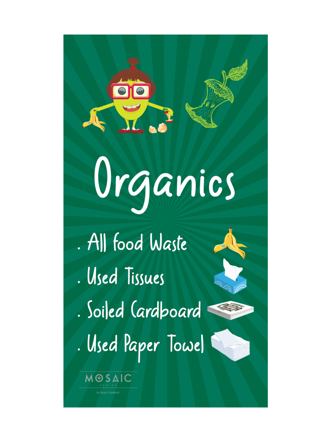 MOSAIC - Junior Body Sign - Junior - Organics - Green