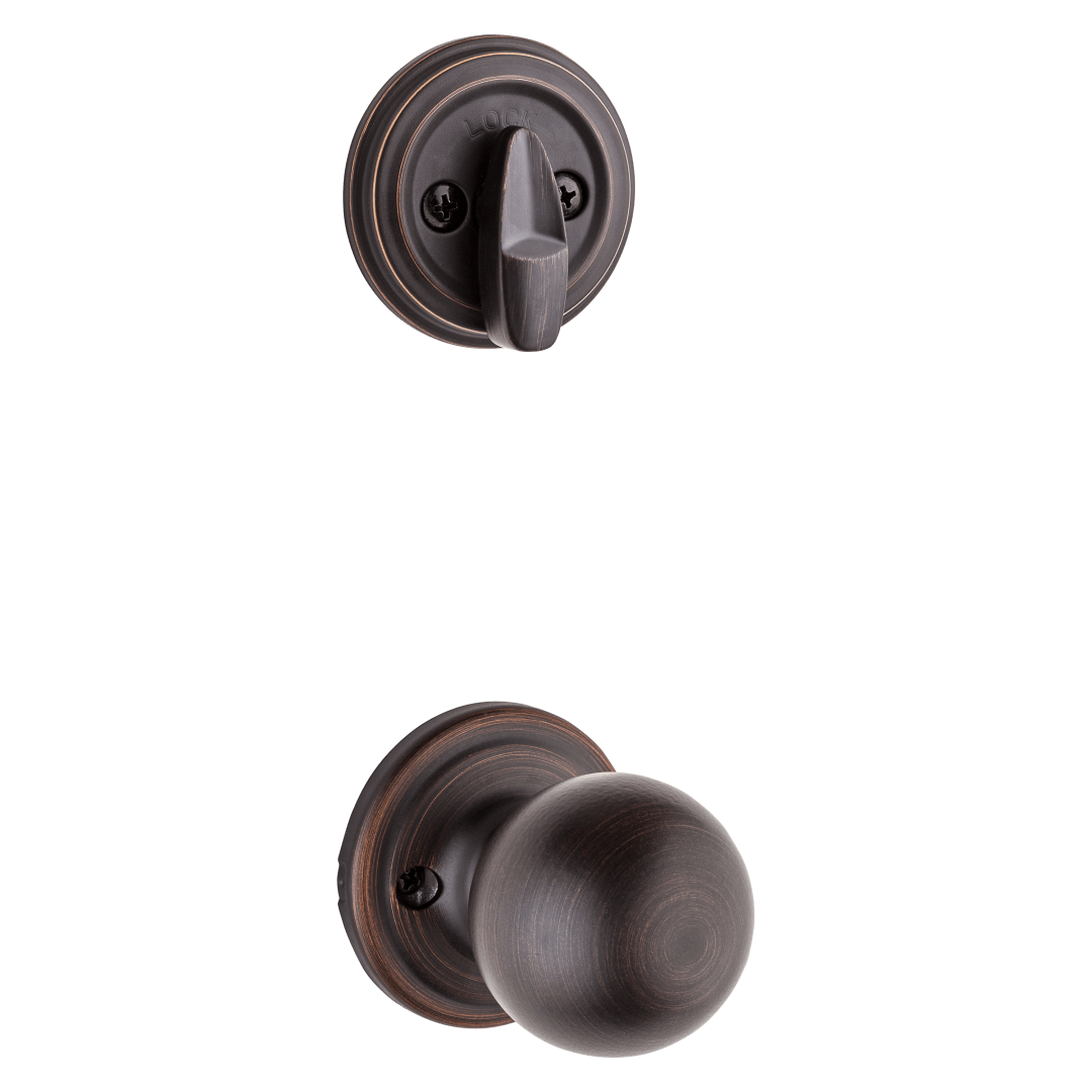 966 Single Cylinder Interior Pack w/Circa Knob for Signature Series Handlesets in Venetian Bronze