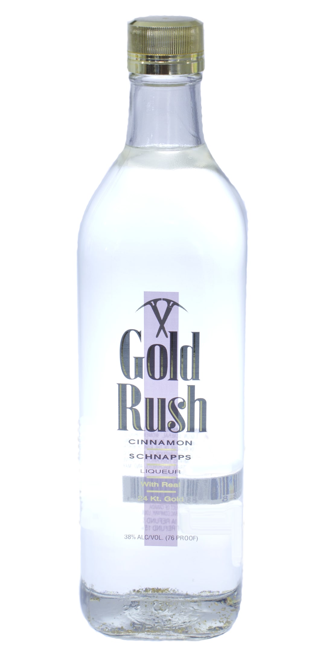 Gold Rush Cinnamon Schnapps Liqueur 750ml 76 Proof