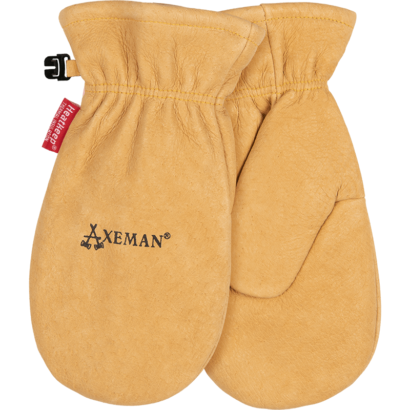 Kids' Axeman® Lined Grain Leather Mitt