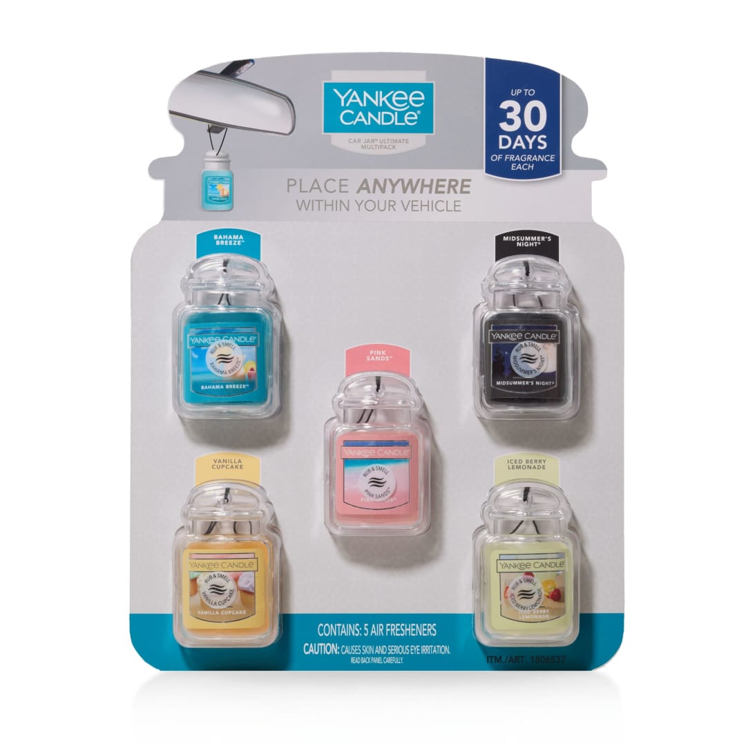 Yankee Candle® Car Jar Ultimate Scented Air Freshener Multipack