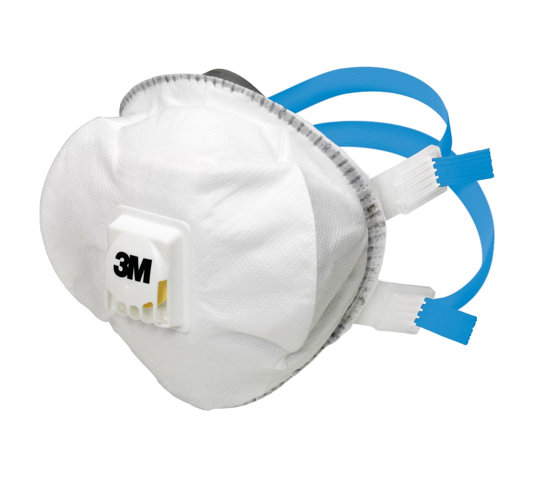 3M™ Partikül Solunum Maskesi, FFP2, Valfli, 8825+