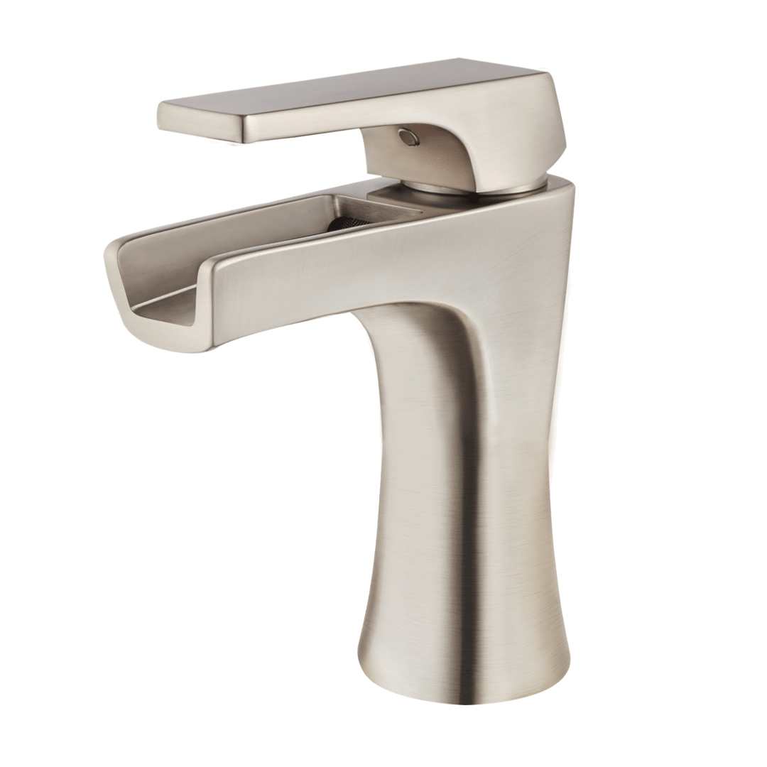 Kelen Single Control 4" Centerset Bathroom  Faucet in Brushed Nickel
