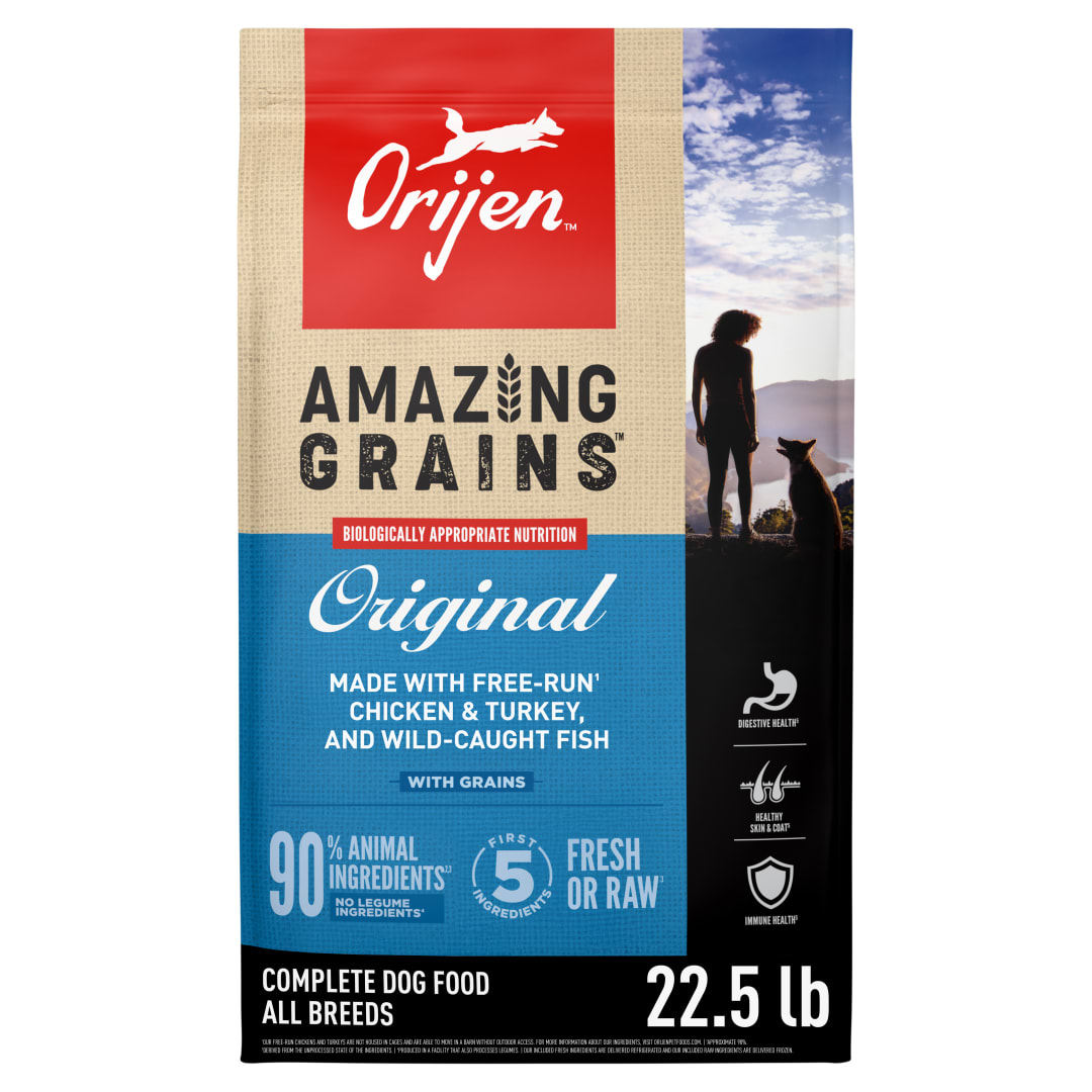ORIJEN Amazing Grains High Protein Dry Dog Food Original Recipe