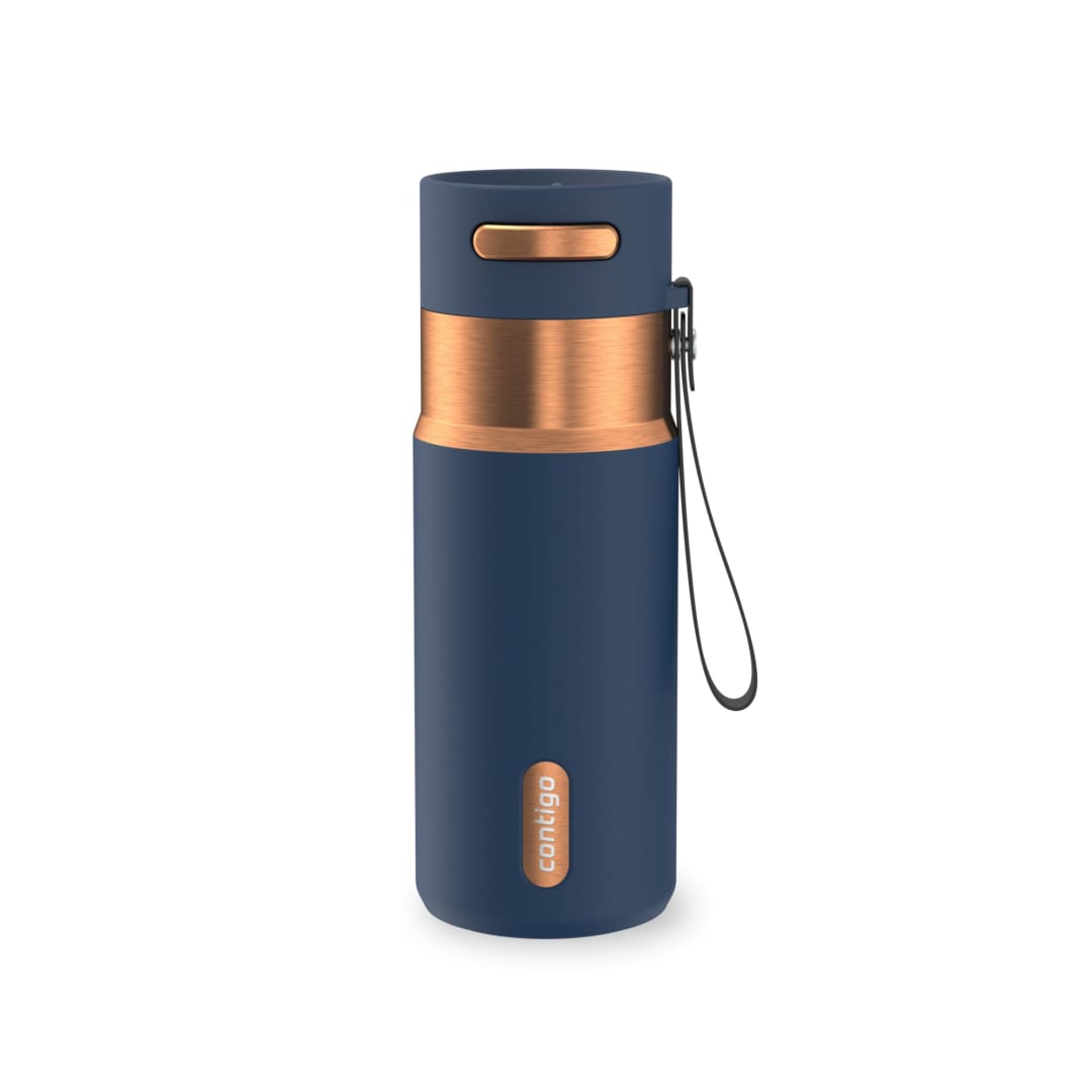 Contigo AutoSeal® 16 oz Leakproof Water Bottle with Carrying Strap
