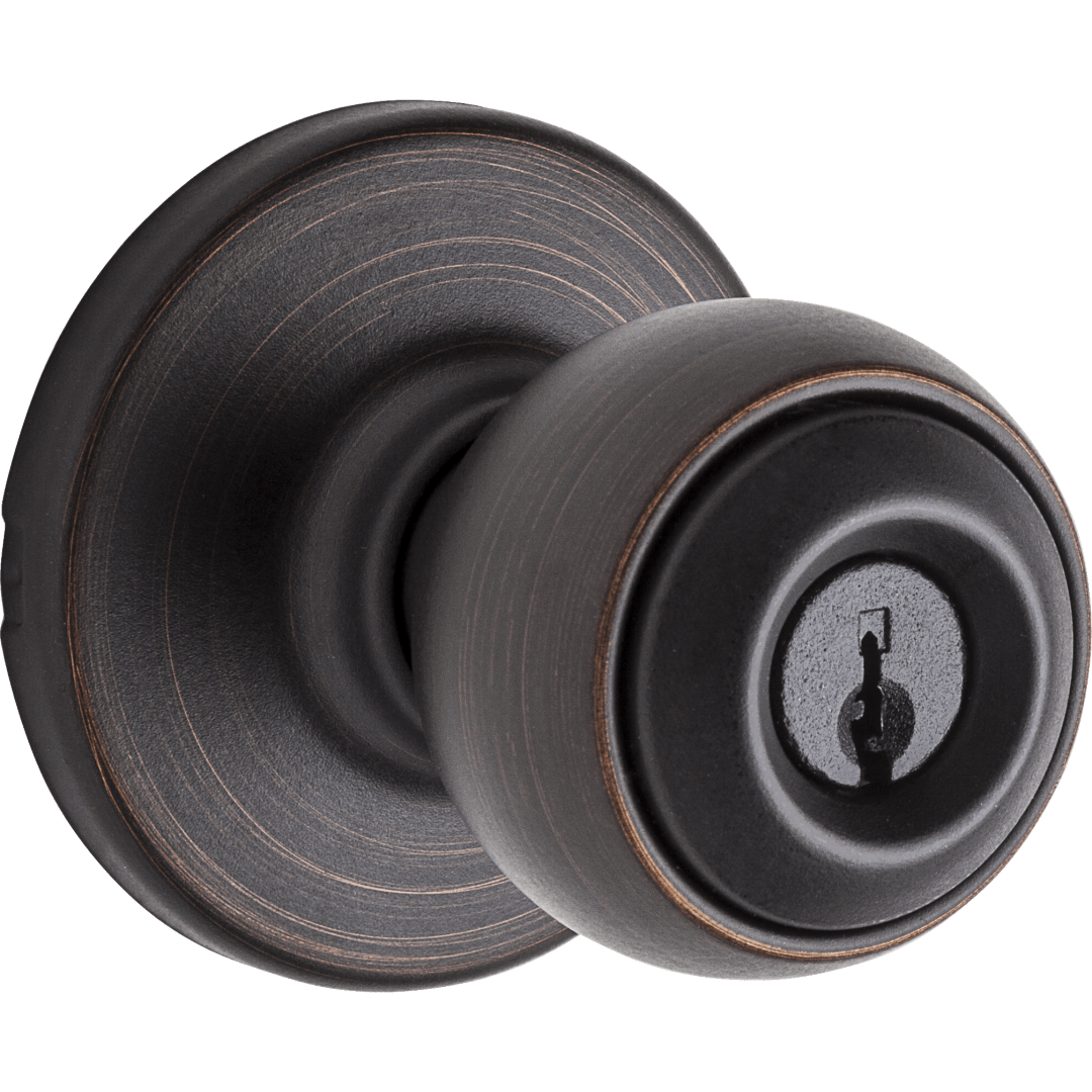 Polo Keyed Entry Knob in Venetian Bronze