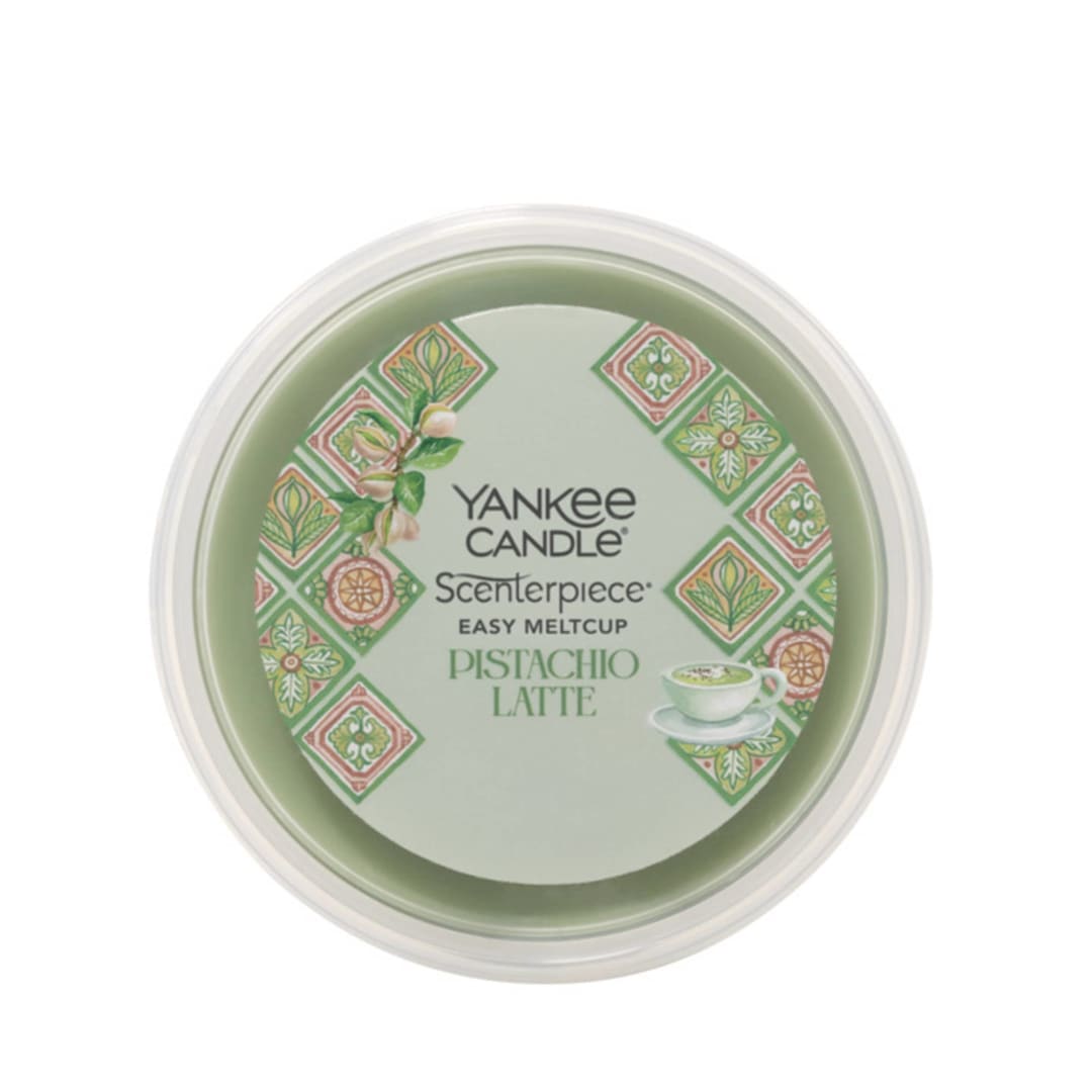 Yankee Candle Pistachio Latte, 2.2 oz Scenterpiece® Easy MeltCup