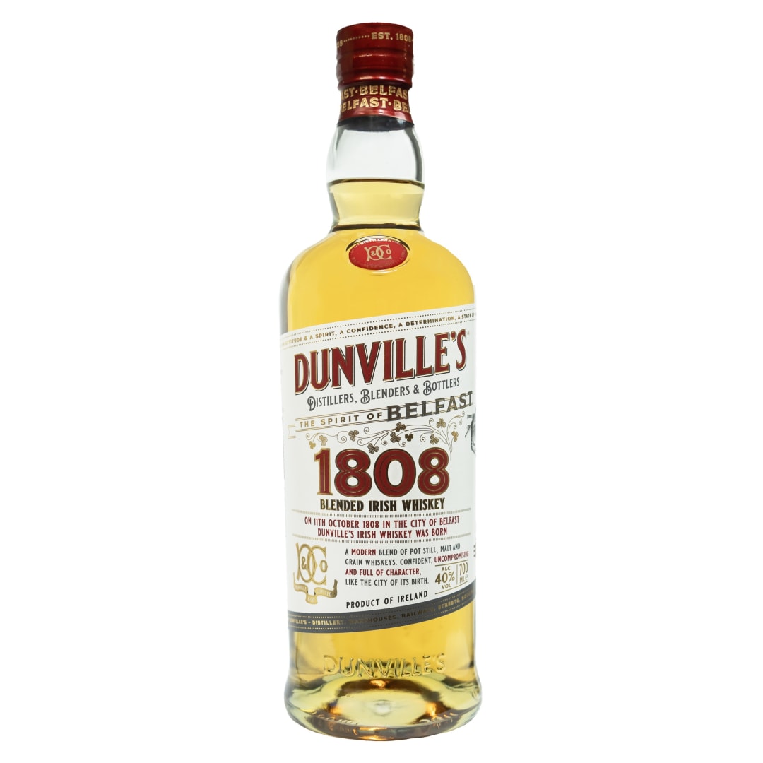 Dunville's 1808 Blended Irish Whiskey 700ml 80 Proof