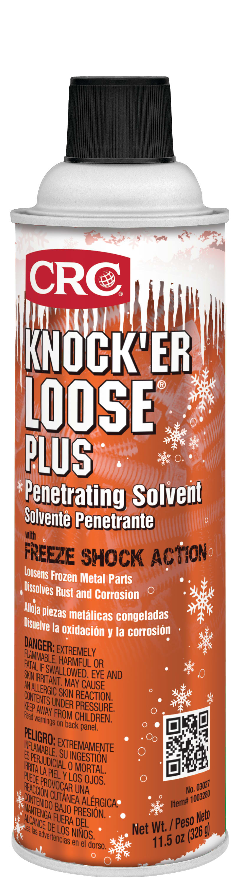 CRC Knock'er Loose Plus Penetrating Solvent 1X11.5OZ