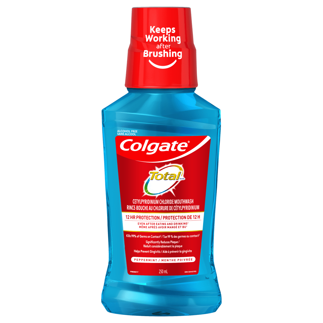 Colgate Total Mouthwash, Peppermint - 25 mL