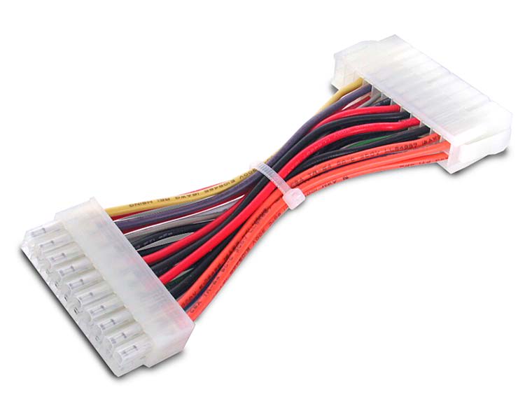6 inch 20 to 24 Pin F M ATX Power Supply