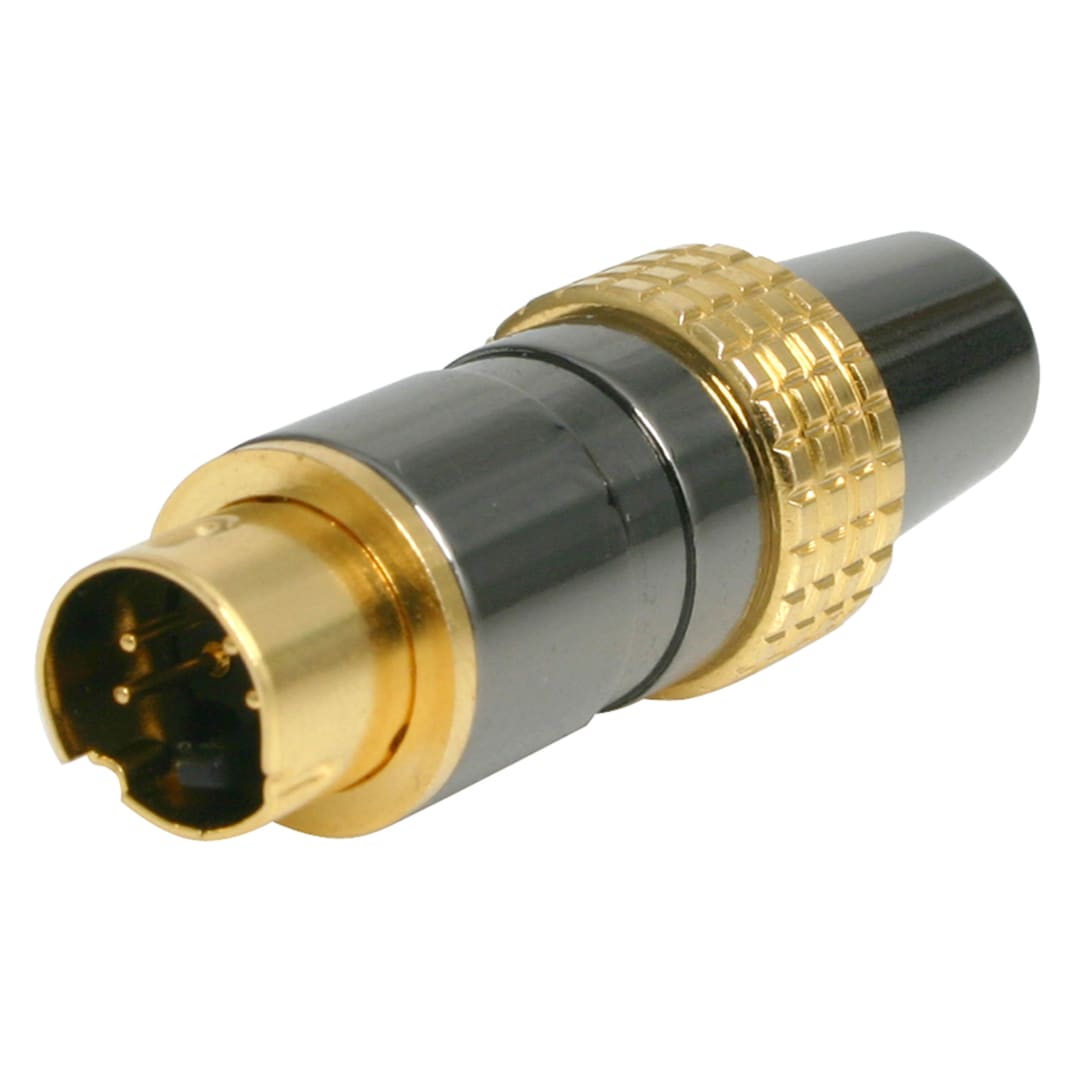 Premium Gold Plated S-Video Connector