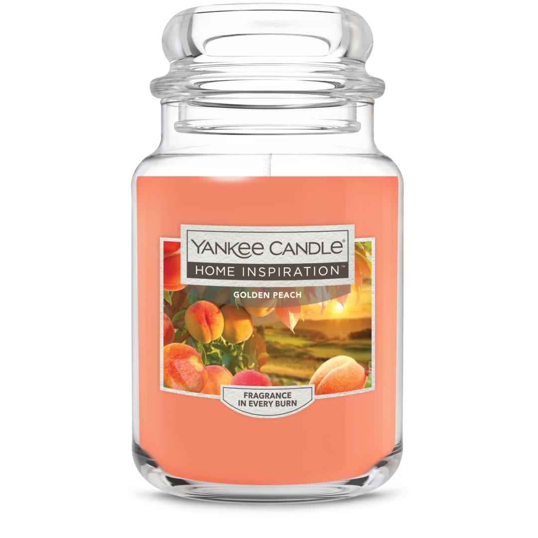 Yankee Candle Home Inspiration Golden Peach Large Jar Candle