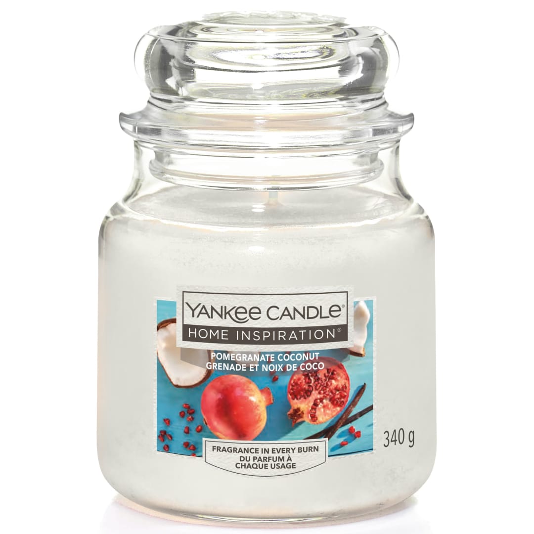 Yankee Candle® Home Inspiration Medium Jar Scented Candle, Pomegranate Coconut