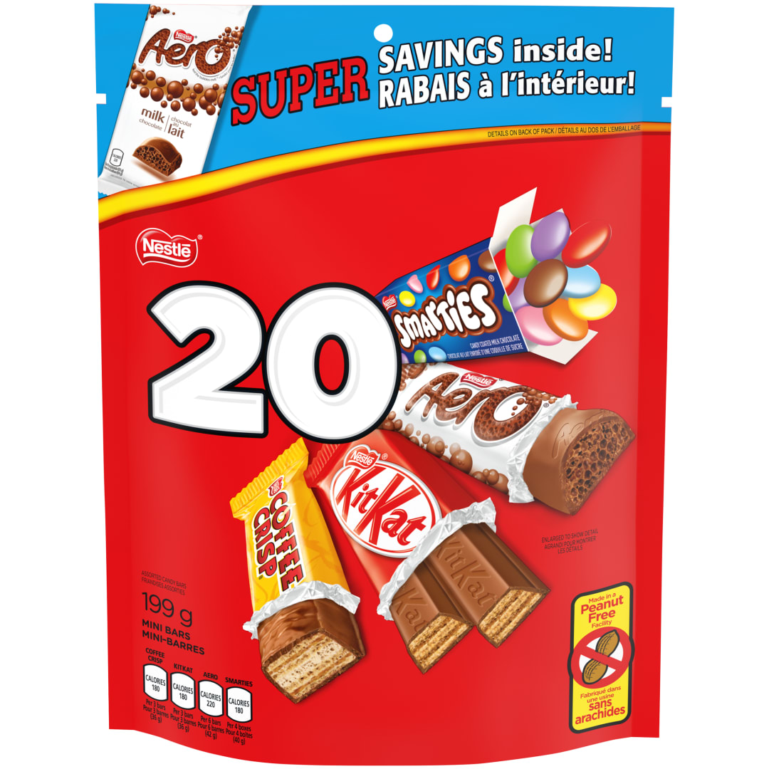 NESTLE 20 Ct Snack Size 12x199g CA