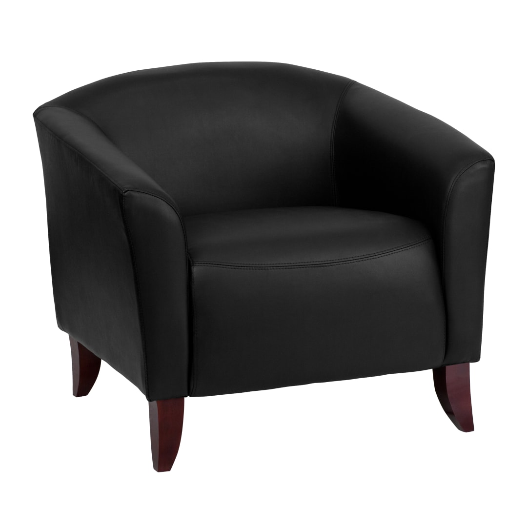 HERCULES Imperial Series Black LeatherSoft Chair