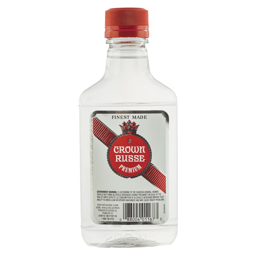 Crown Russe Vodka 200ml 80 Proof