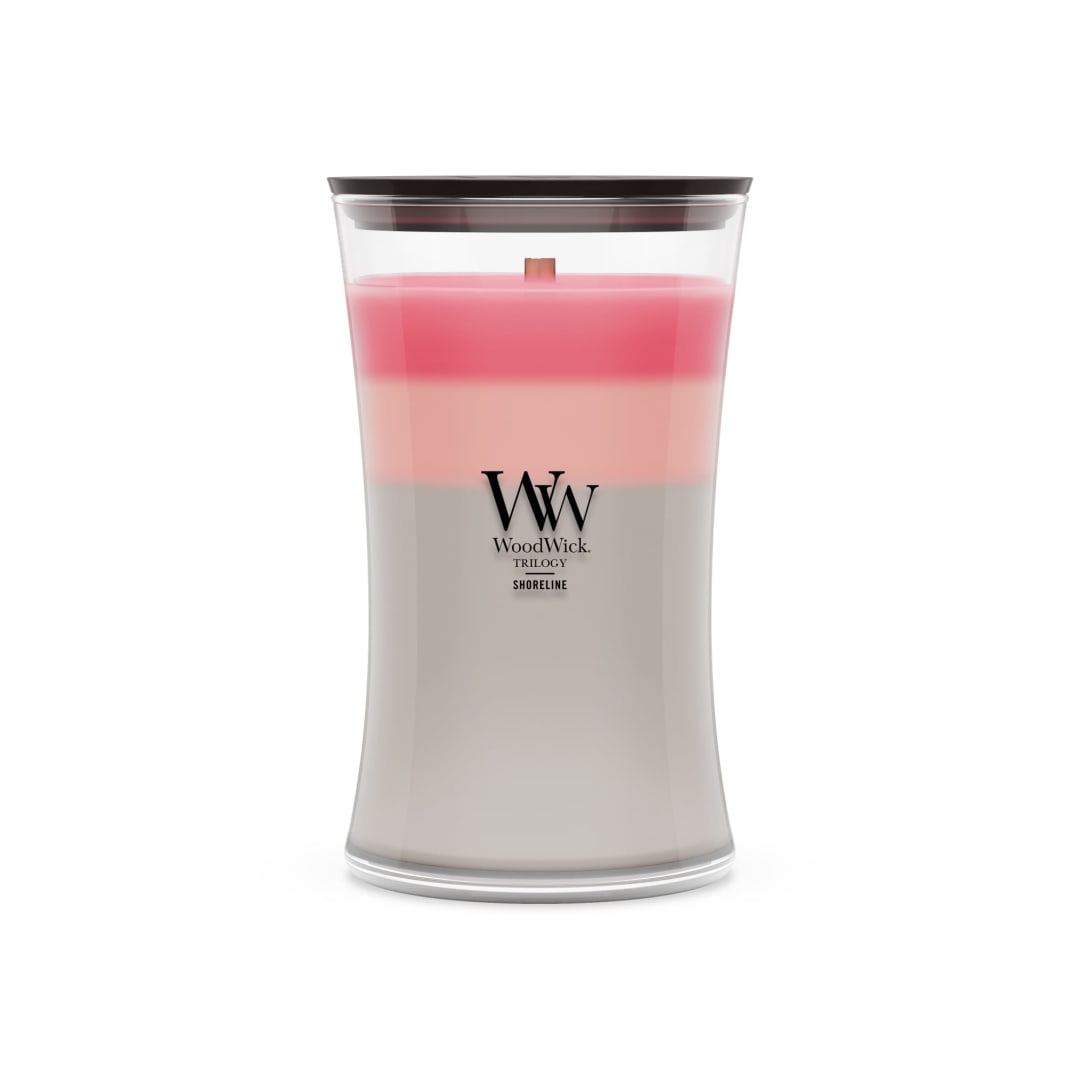 WoodWick Shoreline Large Hourglass Trilogy Candle