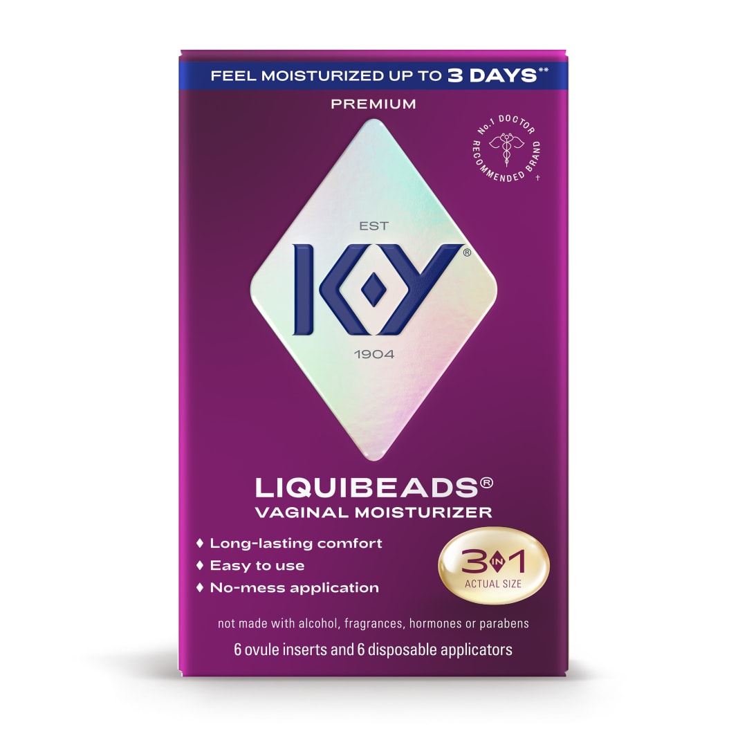 K-Y® Liquibeads® Vaginal Moisturizer 24/6 ct.