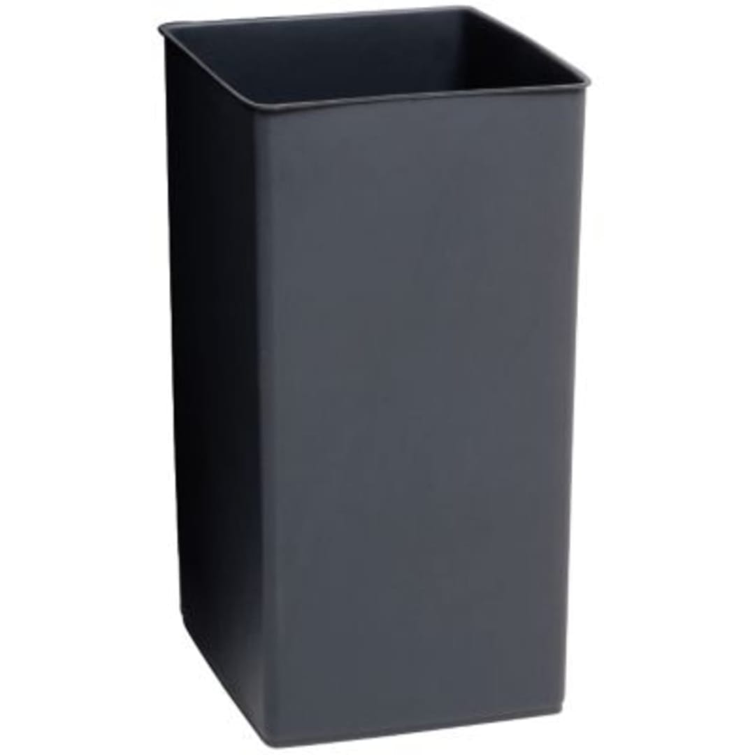 Rubbermaid Commercial LLDPE Rigid Trash Can Liners, 34-Inch, Gray