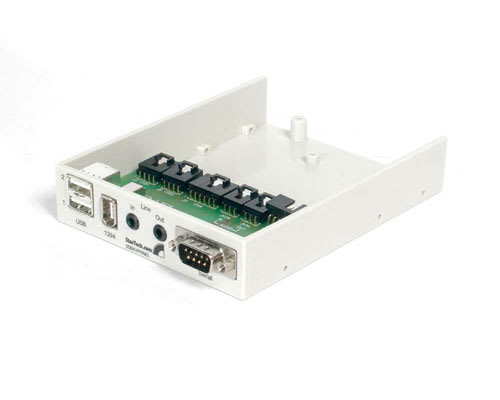 Firewire, USB, Audio, 3.5 " Front Panel