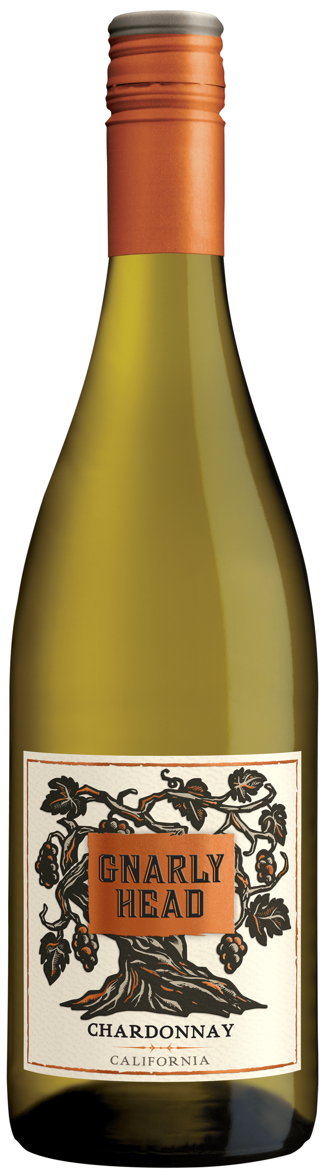 Gnarly Head, Chardonnay, California, White Wine, 750mL