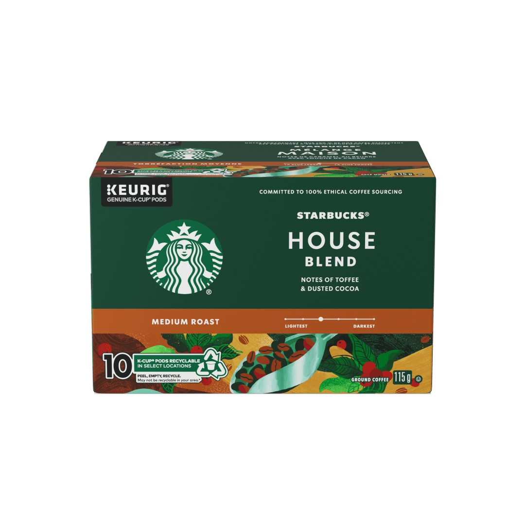 SBUX K-Cup House Blend 6x10ct CA
