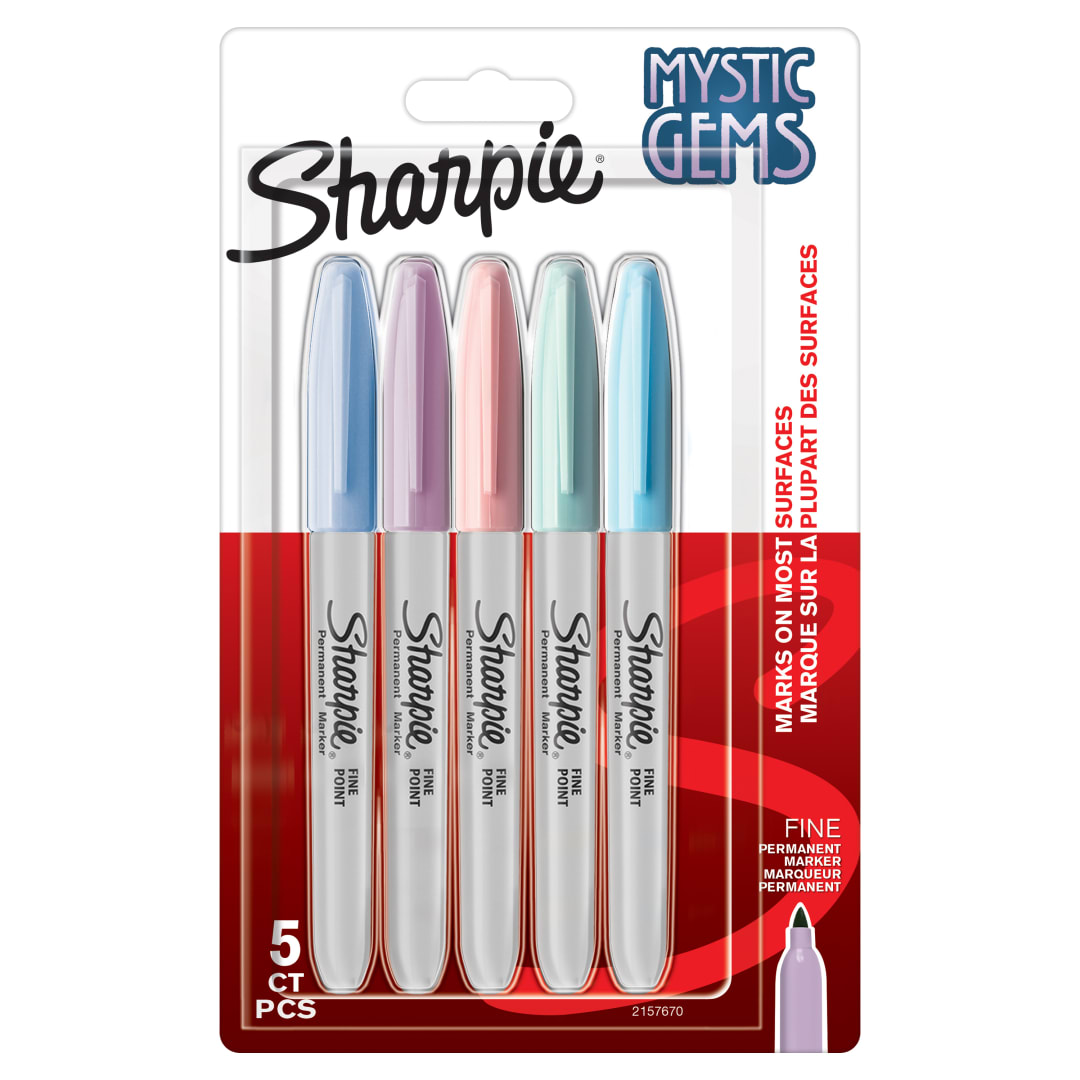SHARPIE F PMKR MYST ASST BL5 PEA