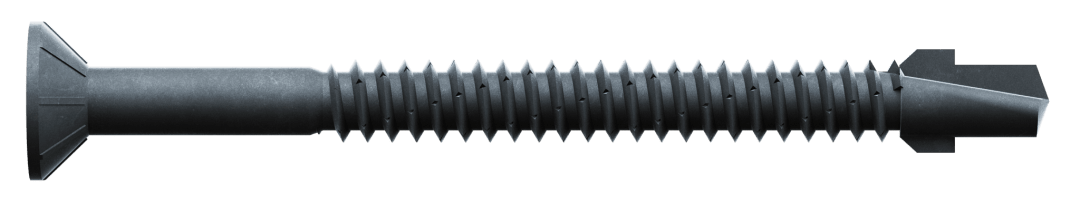 Simpson Strong-Tie TBP1475S Strong-Drive® TB WOOD-TO-STEEL Screw (Collated) — #14 x 3 in. Black Phos. (750-Qty)