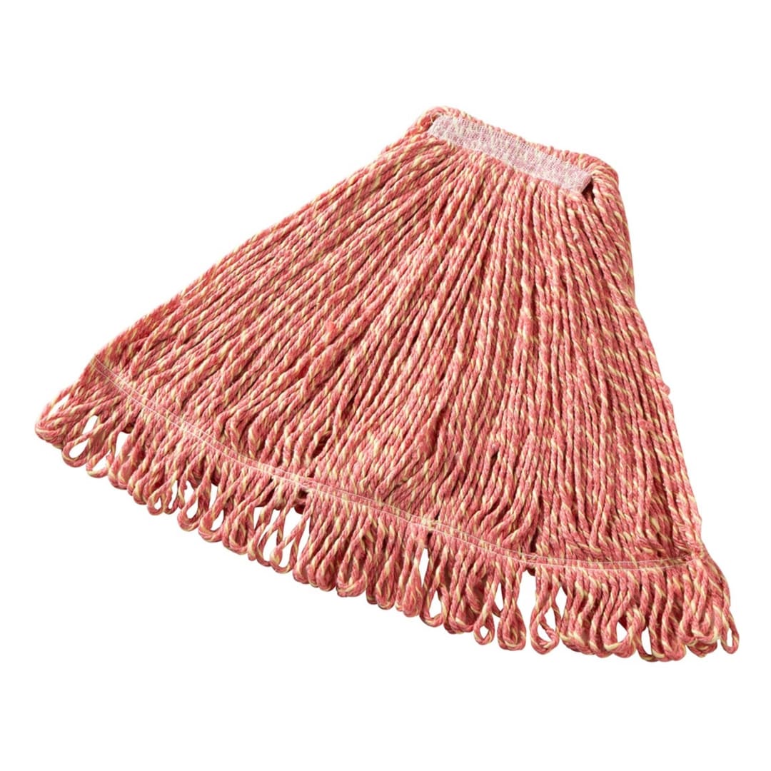24 OZ Super Stitch® Blend Wet Mop, 1" Headband, Red