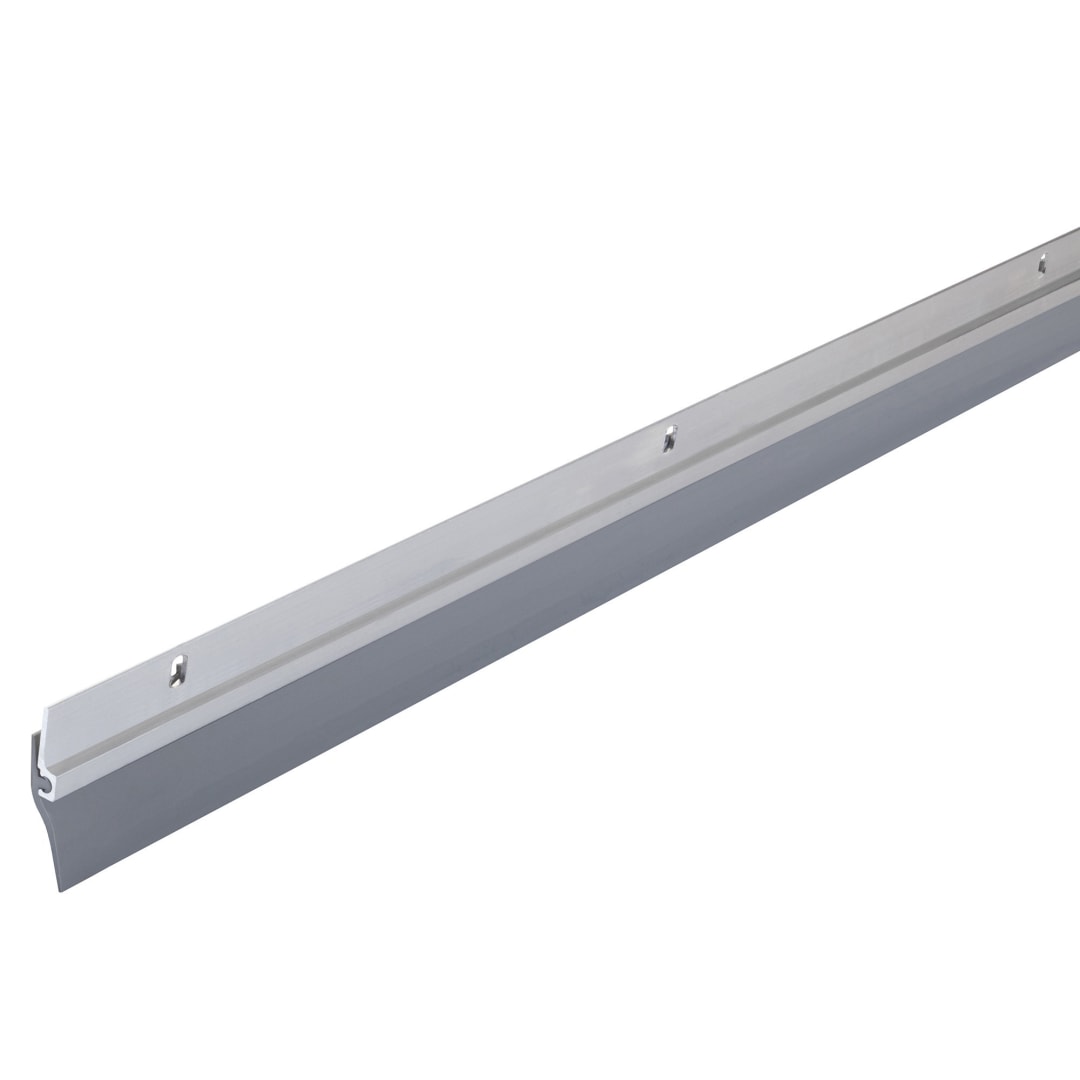 05090 - 36 in. Silver Aluminum and Vinyl Standard Screw-on Door Sweep
