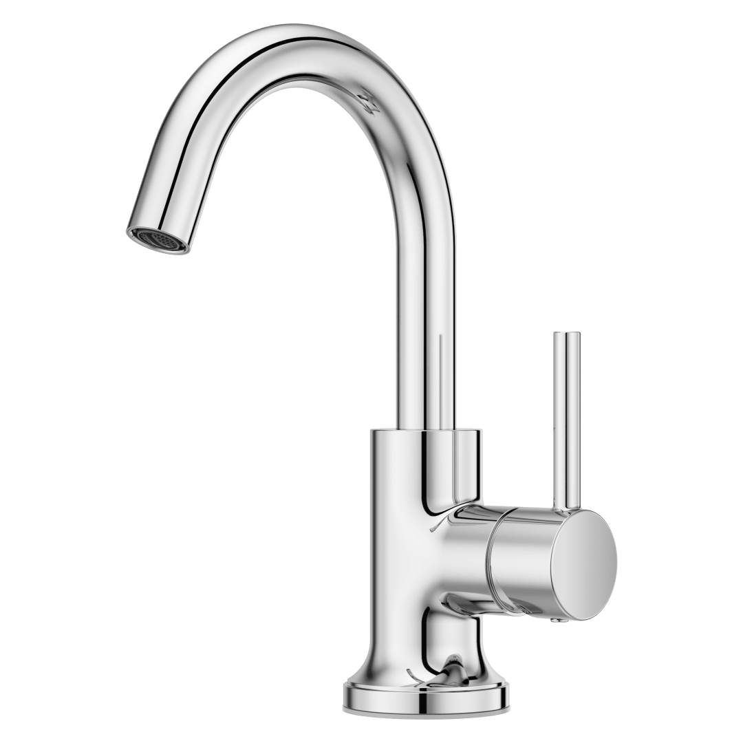 Tenet Single Control 4" Centerset Bathroom Faucet in Polished Chrome