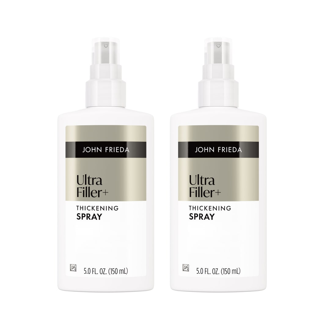 John Frieda ULTRAfiller+ Hair Thickening Spray for Fine Hair, 5 fl oz, 2 pk