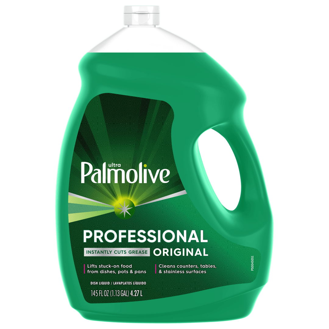Palmolive Professional Dishwashing Liquid Dish Soap, Original Scent - 145 Fluid Ounce
