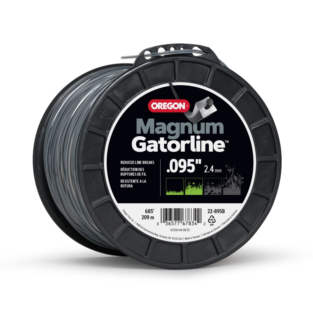 Oregon Magnum Gatorline Square Trimmer line, 0.095in, 685ft Spool