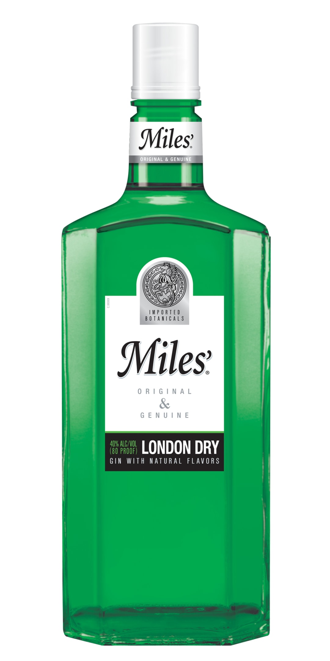 Miles London Dry Gin 1.75l 80 Proof