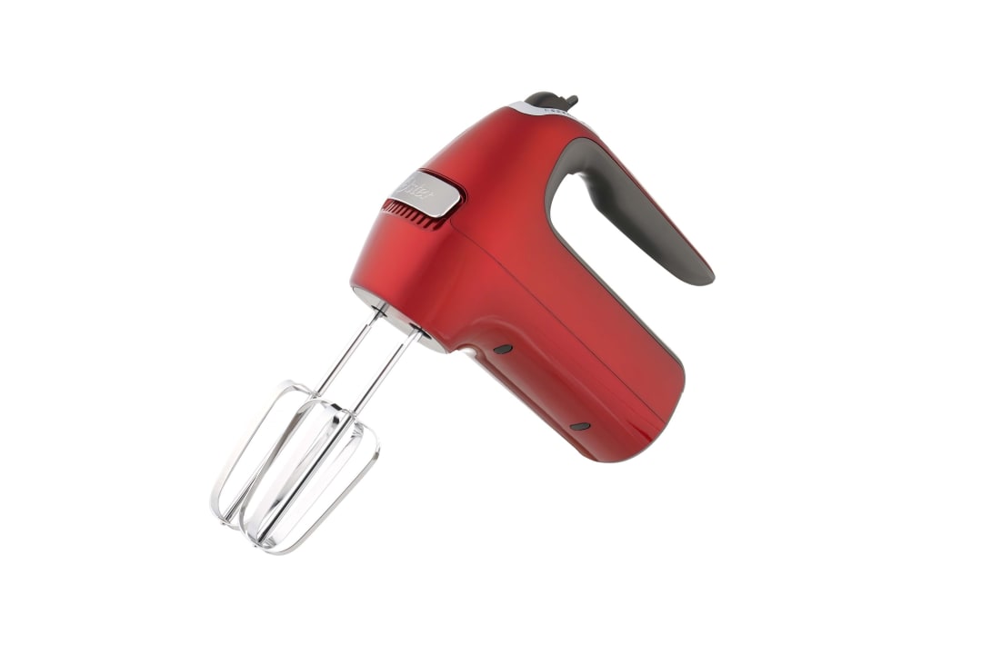 Oster® Batidora de Mano, 7 velocidades, Función Turbo, Rojo