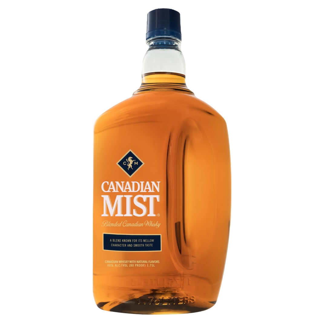 Canadian Mist Canadian Whisky 1.75l Plastic Bottle 80 Proof