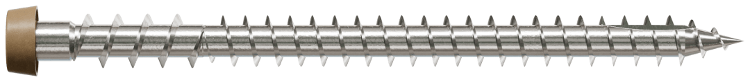 Simpson Strong-Tie DCU234P305TN05 Deck-Drive™ DCU COMPOSITE Screw — #10 x 2-3/4 in. T20, Type 305, Tan 05 (350-Qty)