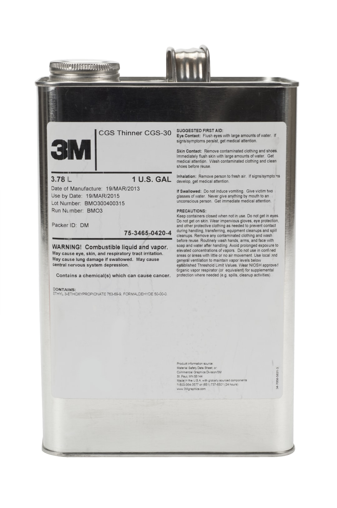 3M™ Verdünner 711N,  3,78 l