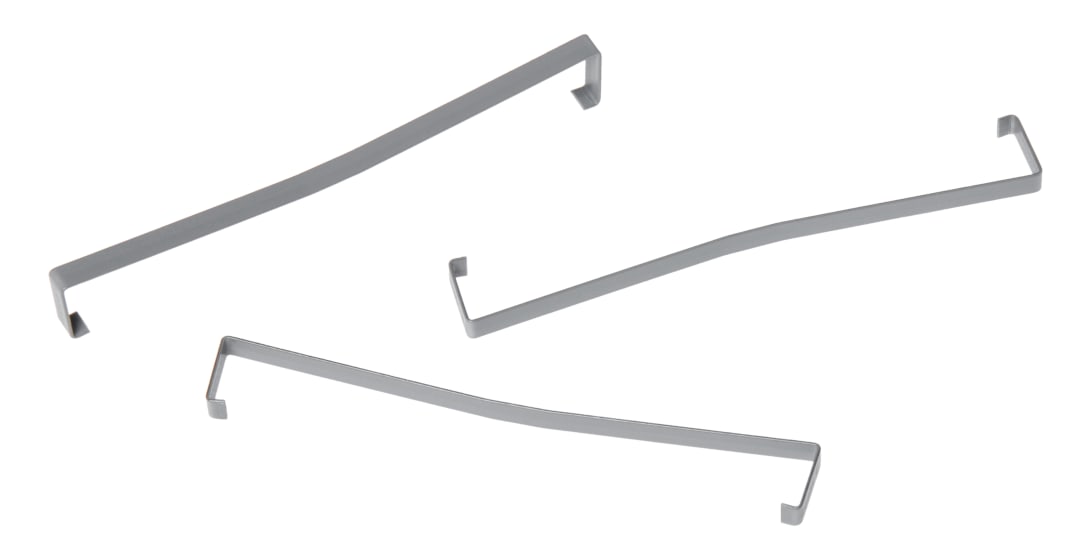 3M™ 3505-8010, Sicherungsbügel für Low Profile Wannenstiftstecker, Metall, 10-polig, 2500 Serie