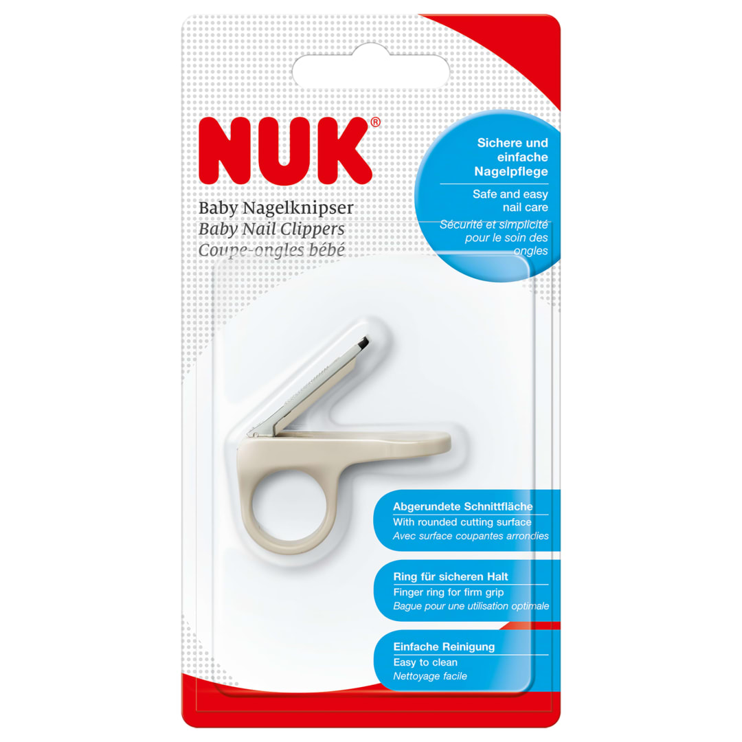 NUK NAIL CLIPPER BLC