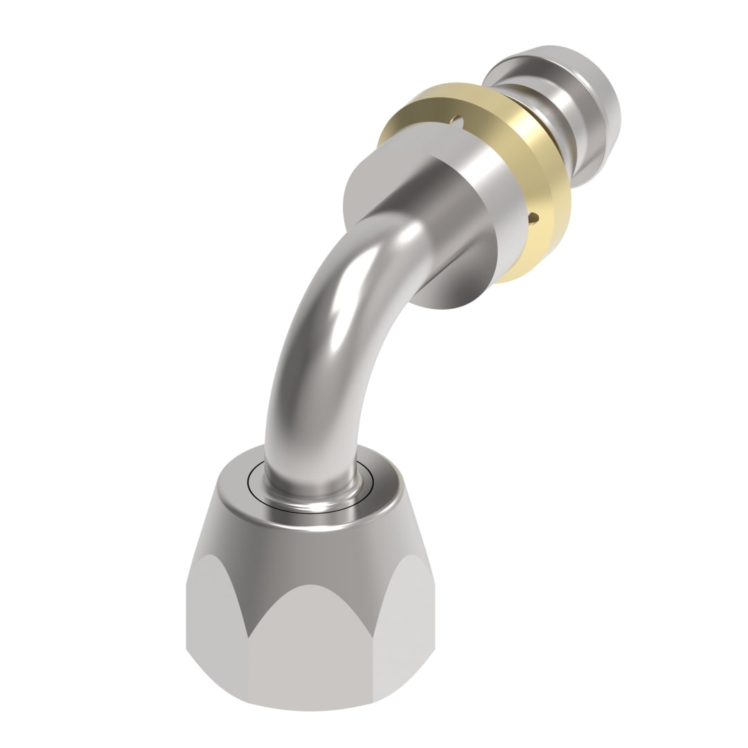 Aeroquip 1/2 Female JIC 90° X 1/2 Push On Hose