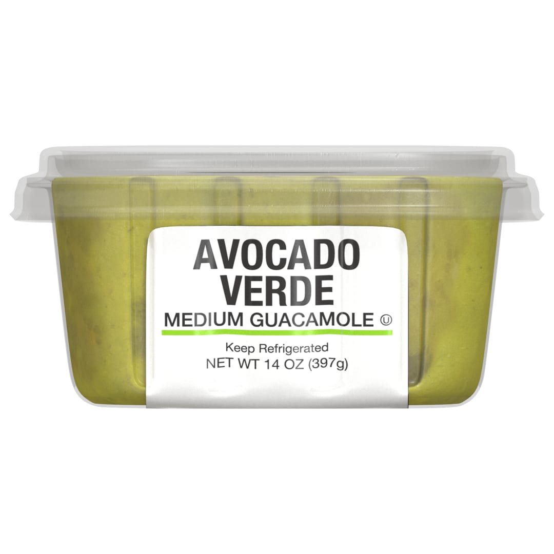 UNBRANDED AVOCADO VERDE GUACAMOLE 6/14OZ
