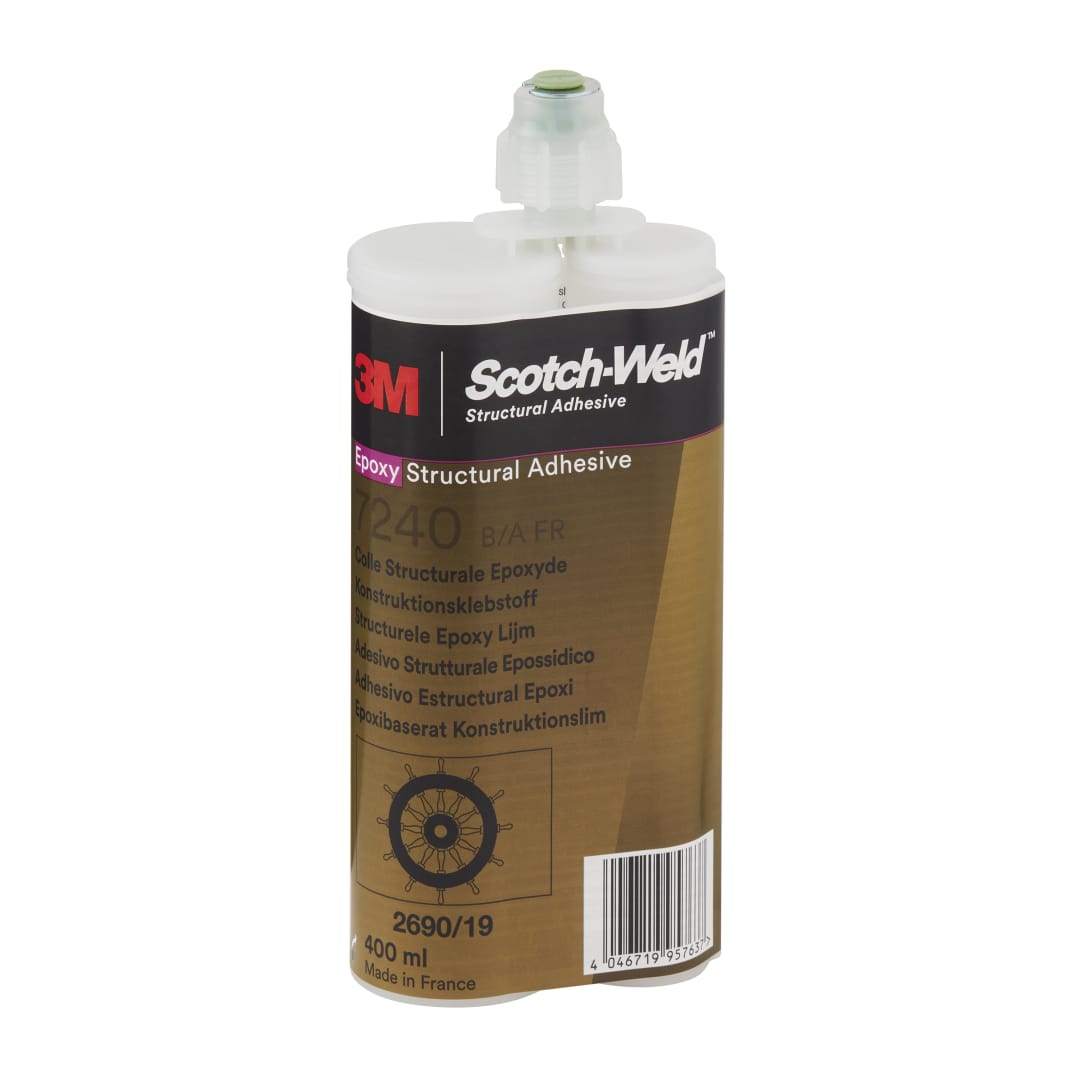 3M™ Scotch-Weld™ Epoksi Yapışkan 7240 FR, Siyah, 400 ml
