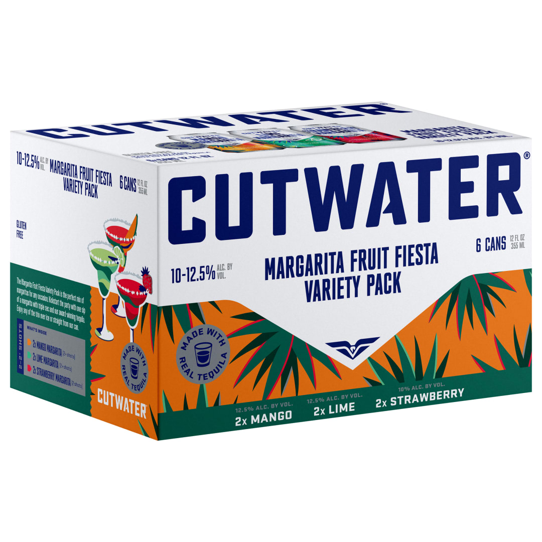 Cutwater Fruit Fiesta Variety 6 Pack 12 fl oz Cans