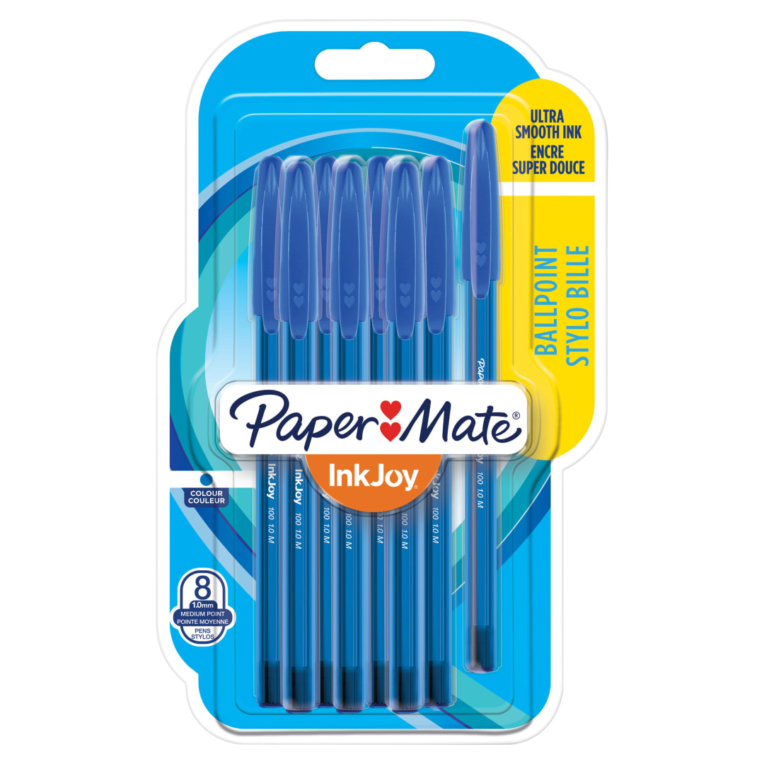 PM INKJOY 100ST BL8 M.BLUE PE