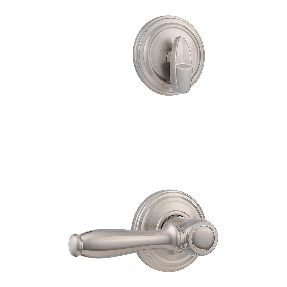 966 Single Cylinder Interior Pack w/ Ashfield Lever for Signature Series Handlesets in Satin Nickel
