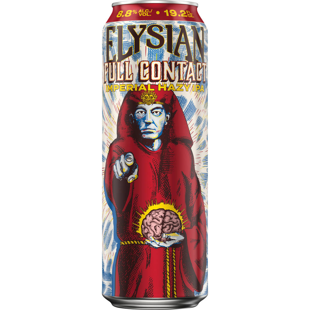 Elysian Full Contact Imperial Hazy IPA Beer 19.2 fl oz, 8.8% ABV