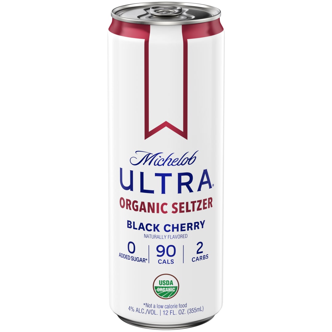 Michelob Ultra Organic Black Cherry Seltzer 12 fl oz